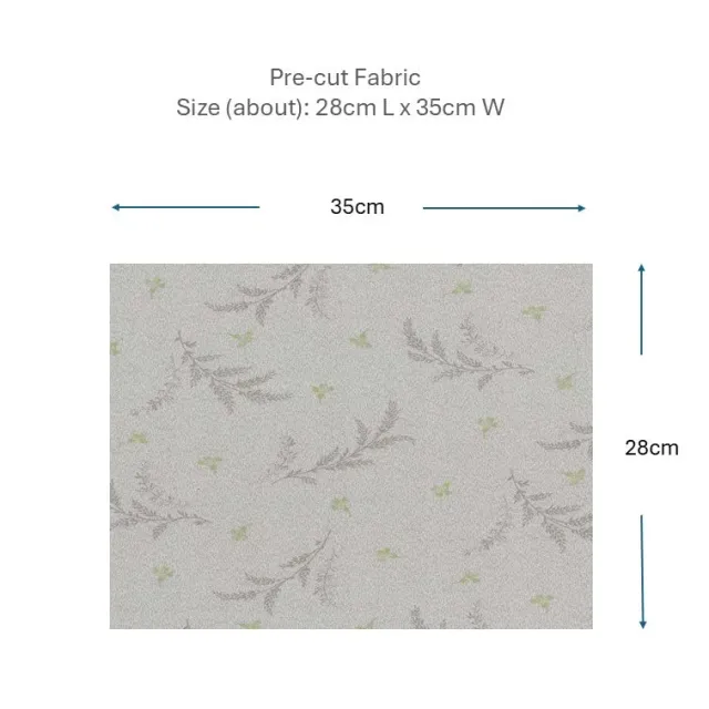 Yoko Saito 2026-05-A11 coupon tissu coton fleurs 28x35 cm