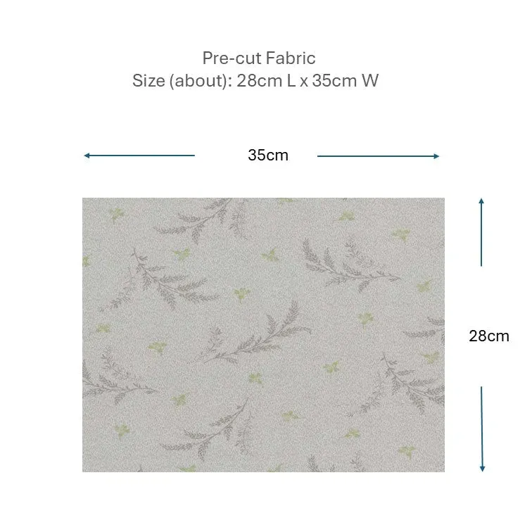 Yoko Saito 2026-05-A11 coupon tissu coton fleurs 28x35 cm