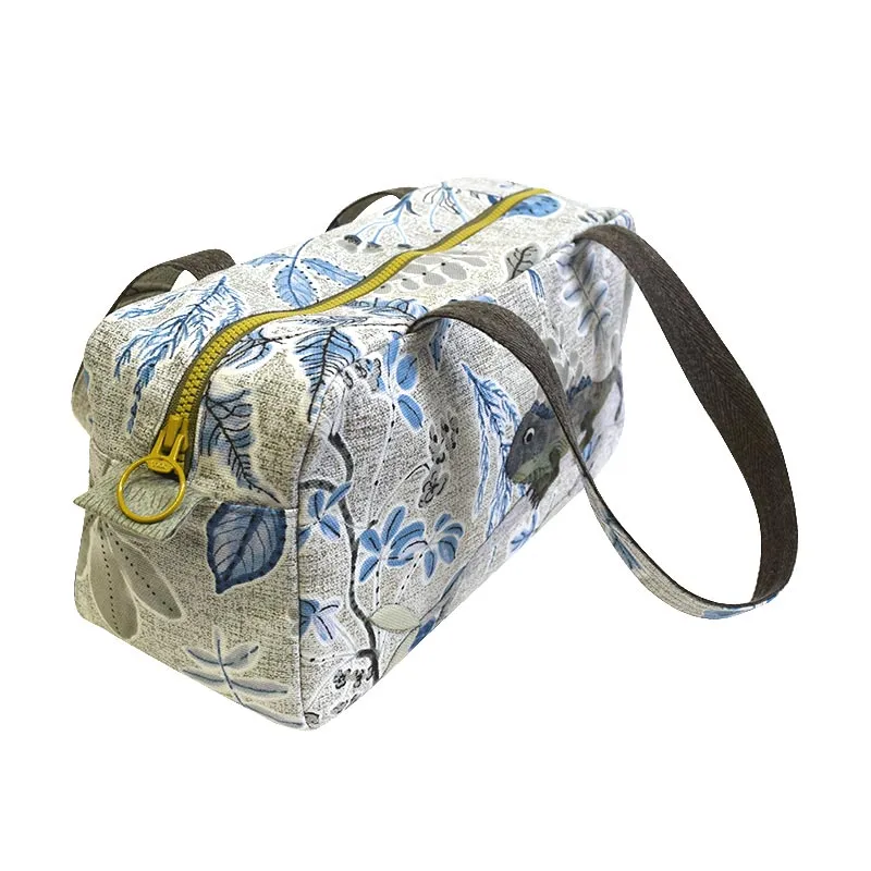 Yoko Saito fermeture éclair kaki 40 cm pour sac