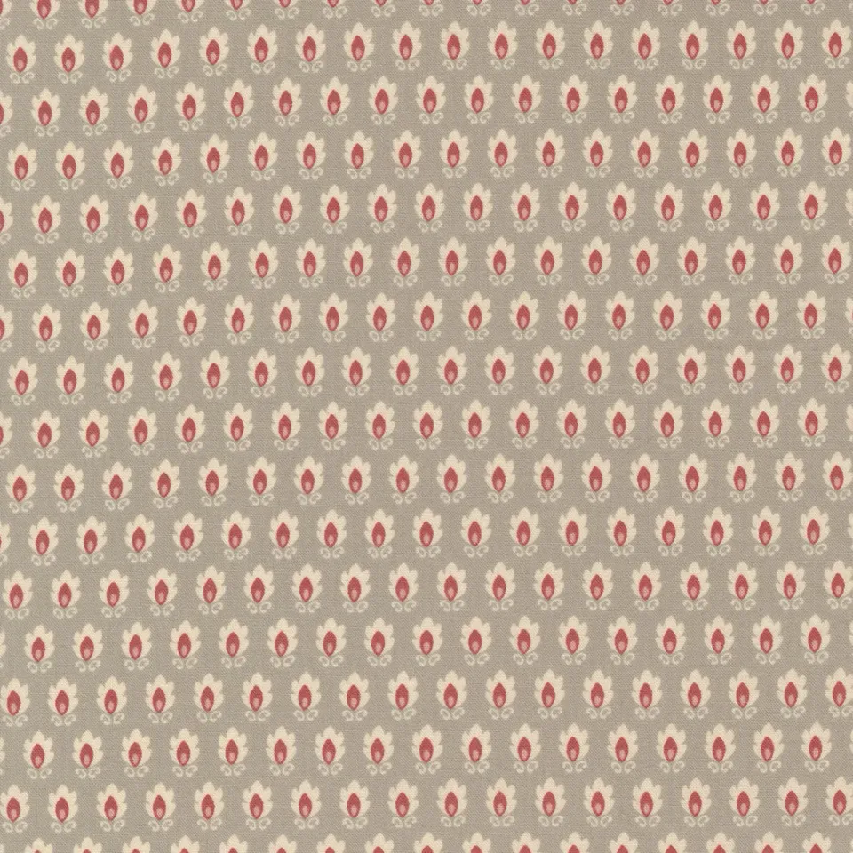 French General La Grande Soiree Roche tissu coton floral 13928 14