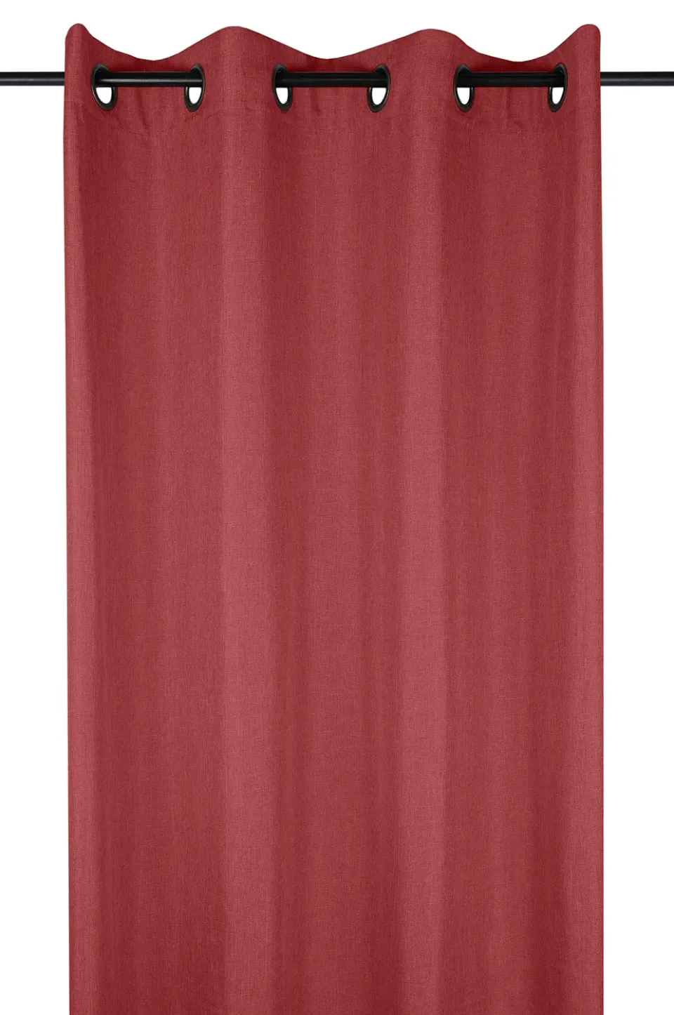 STOF Bea rideau 140x260 cm carmin polyester 1 panneau