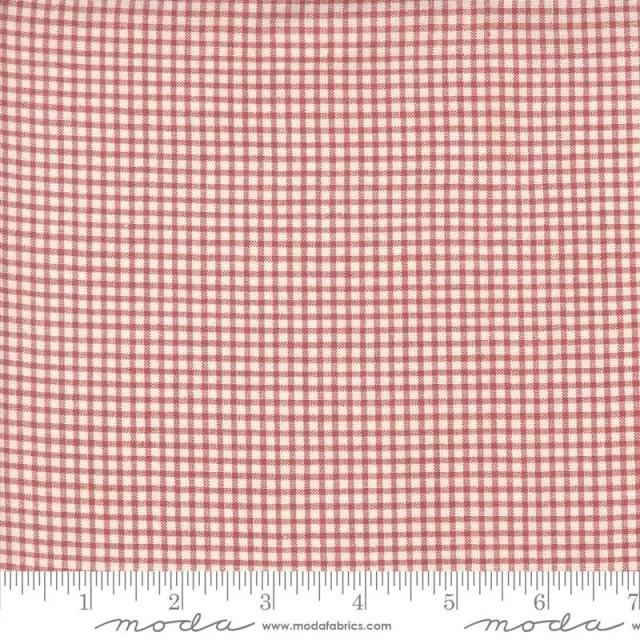 French General Woven Ginghams Garance Pearl 12223 13 tissu coton vichy