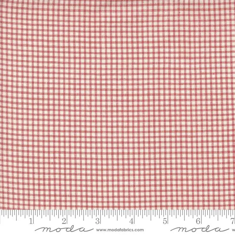 French General Woven Ginghams Garance Pearl 12223 13 tissu coton vichy