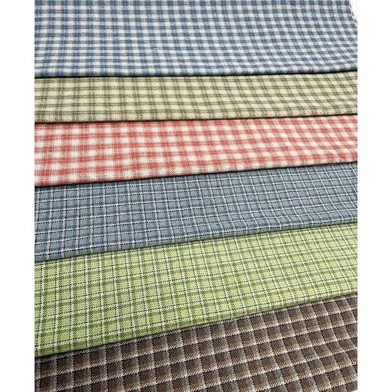 Yoko Saito 2603 tissu patchwork carreaux country lot 6