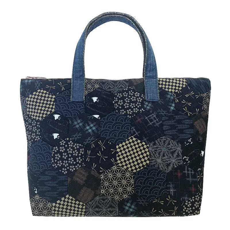 Yoko Saito Big Hexagon Pouch kit pochette 30,5 cm