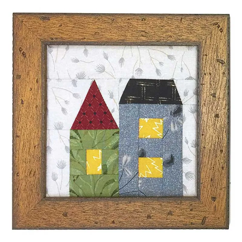 QuiltParty MA-15 cadre bois naturel 15 cm trous de vers