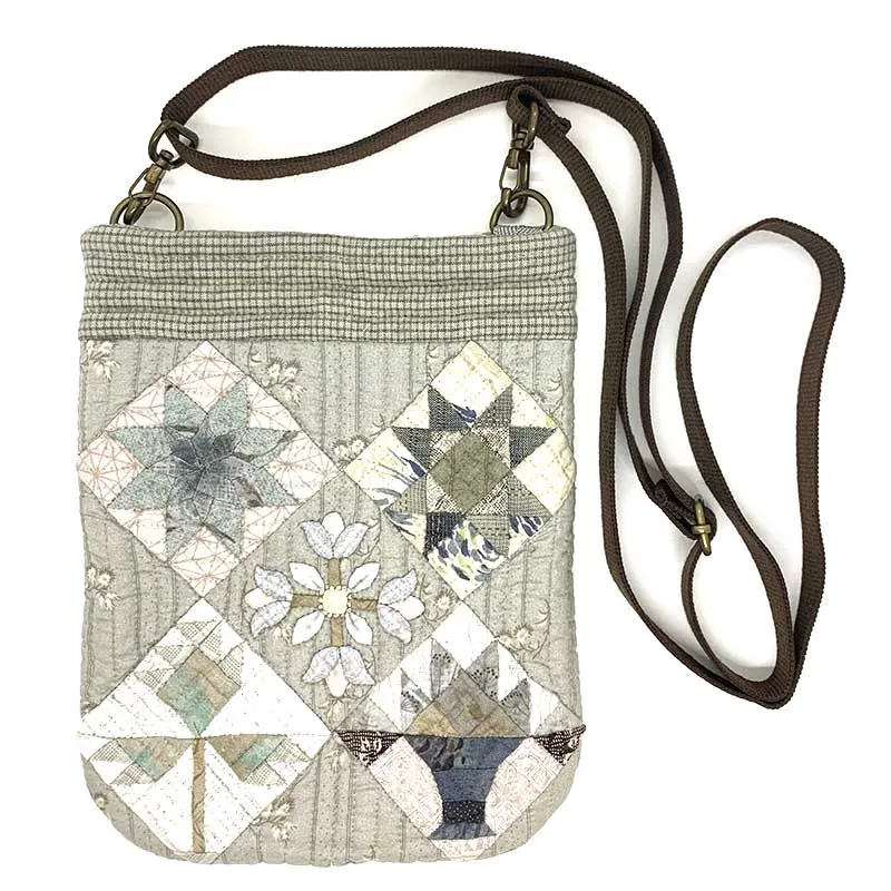 Yoko Saito Sampler Pochette kit couture patchwork appliqué