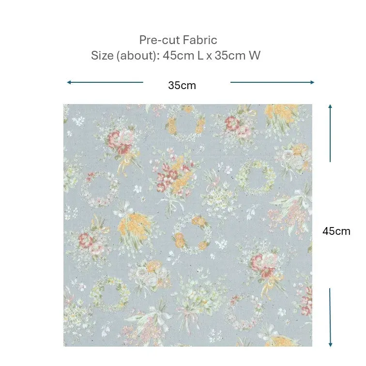 YOKO SAITO 2026-06-A01 coupon coton gris 45x35 cm