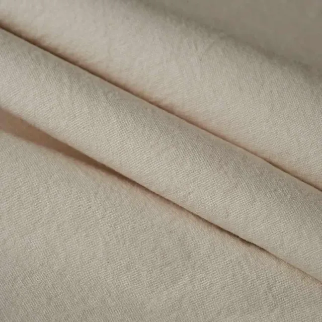 French General Delmore Bisque tissu ameublement coton au mètre