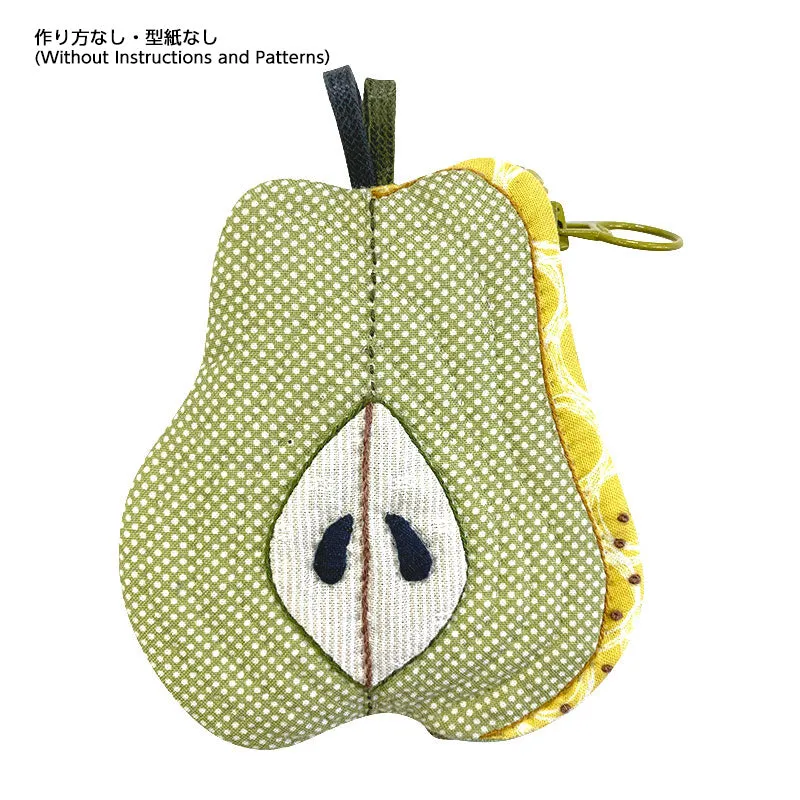 Yoko Saito Pear Pouch kit pochette poire 11x12 cm