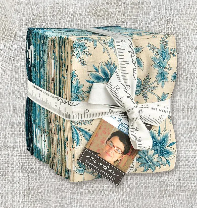 French General La Maison Bleu lot 35 fat quarters coton