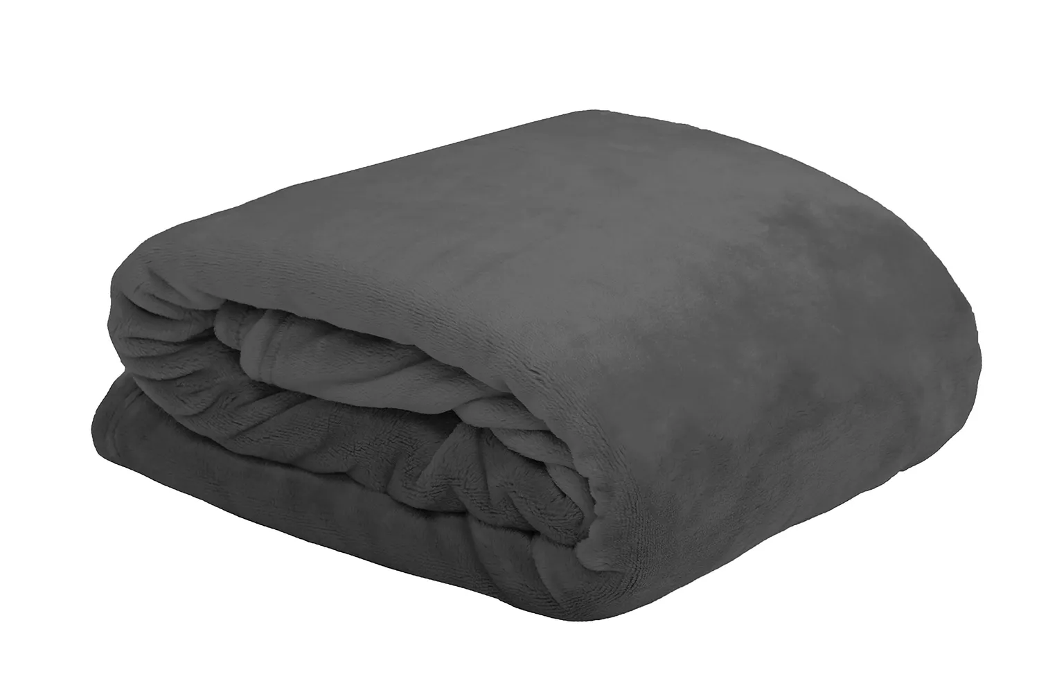 STOF Doudou plaid 240x220 cm noir polyester