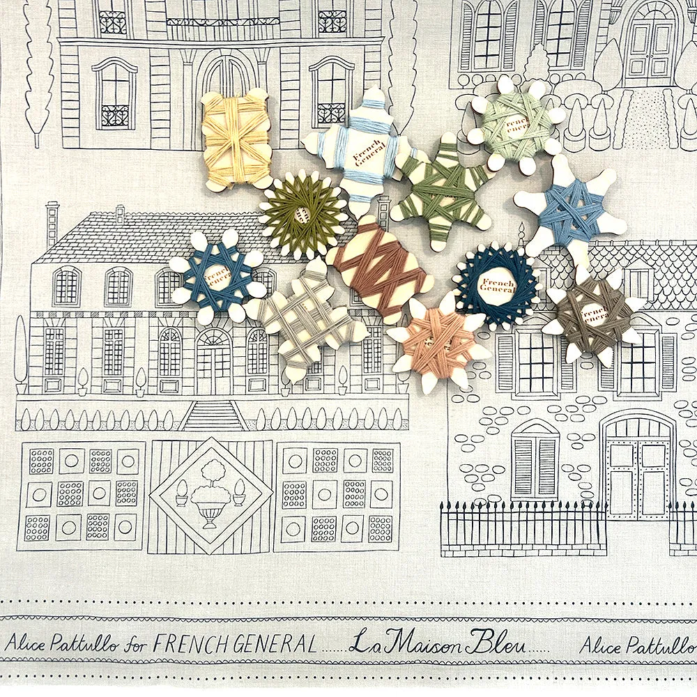French General La Maison Bleu fil à broder coton 12