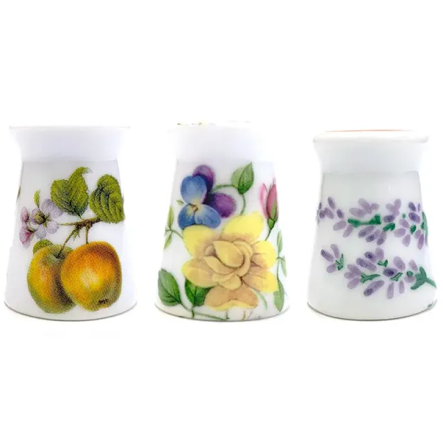 Yoko Saito Arita dé à coudre porcelaine Nature quilting