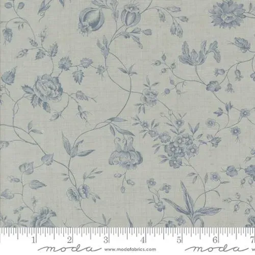 French General Sacré Bleu Ciel Blue 13973 16 tissu coton au mètre