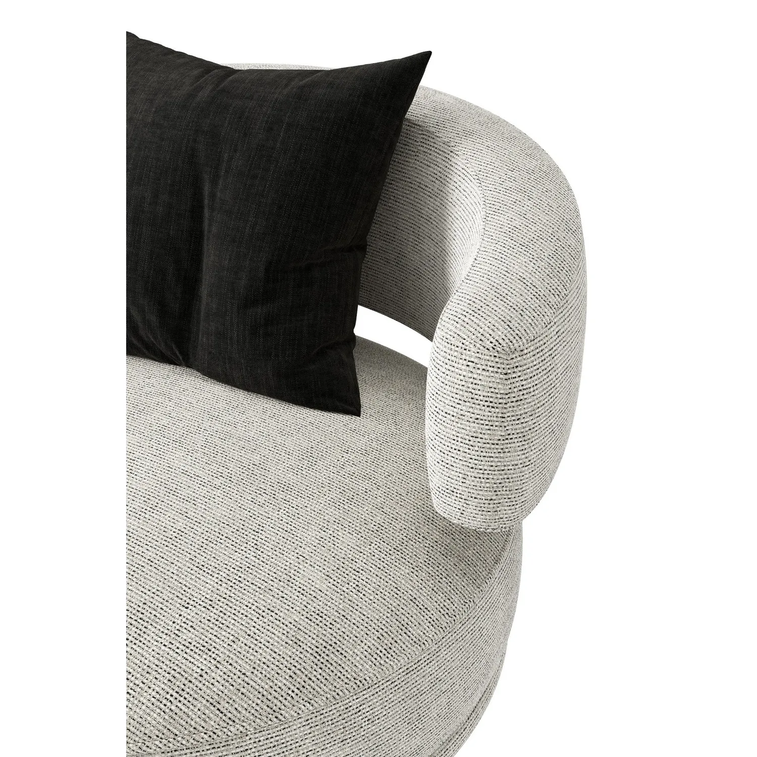 Elastron Stracciatella tissu déco texturé au mètre