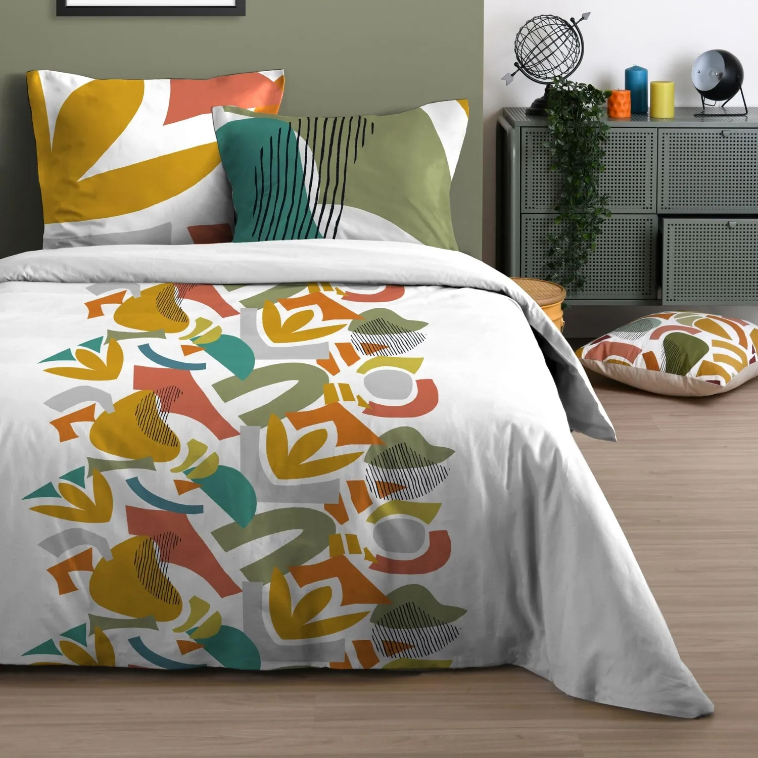 STOF Varisco parure housse couette 240x220 multicolore