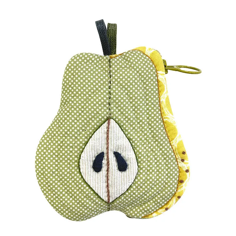 Yoko Saito Pear Pouch kit pochette poire 11x12 cm
