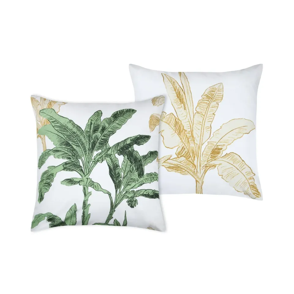 STOF Arama taie d'oreiller 63x63 vert percale