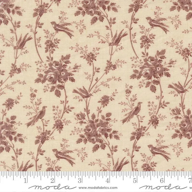 French General Fleur de Paris Pearl Lavender 13996 13 tissu coton