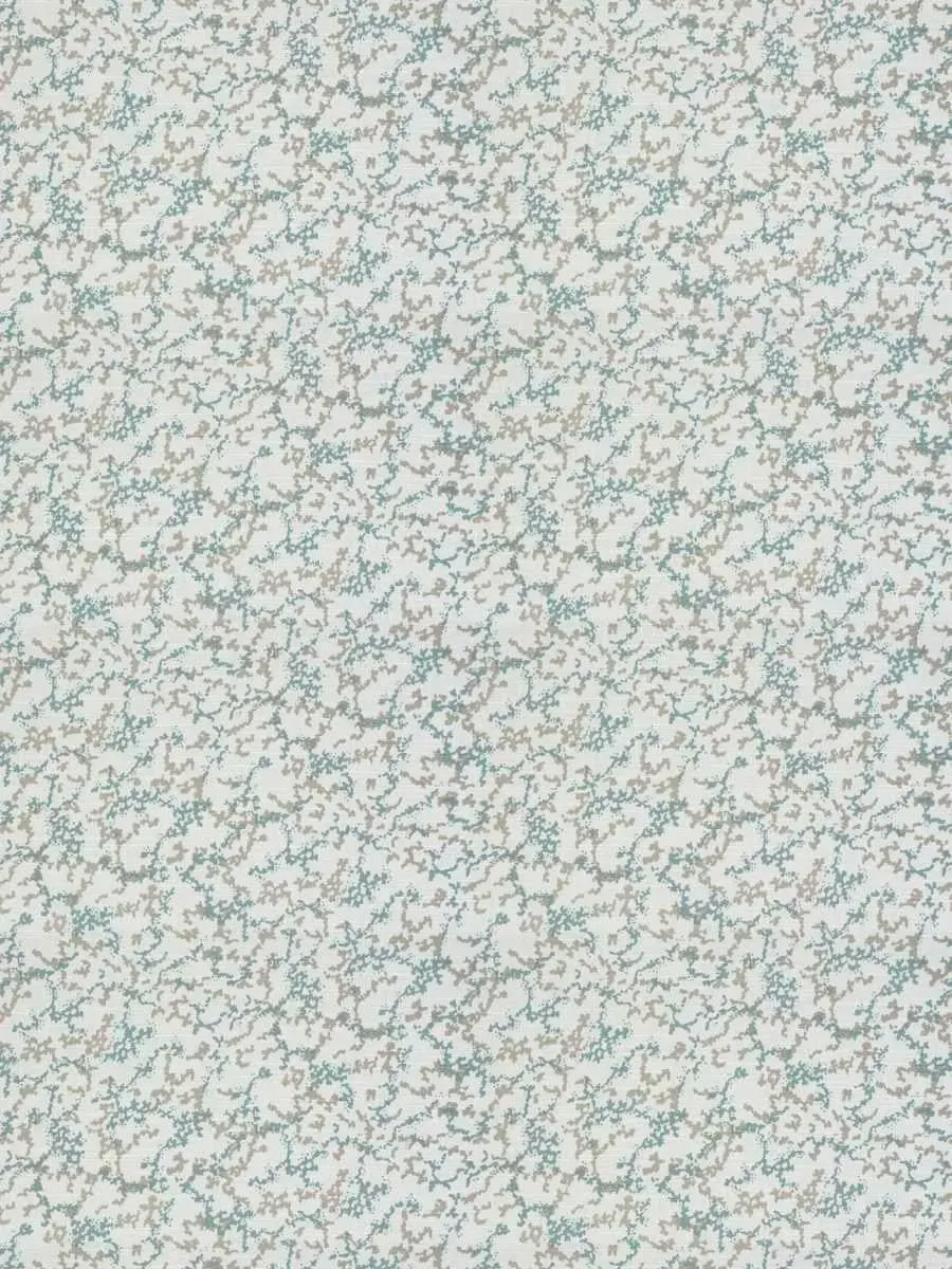 French General Amandine La Mer Indigo tissu ameublement au mètre