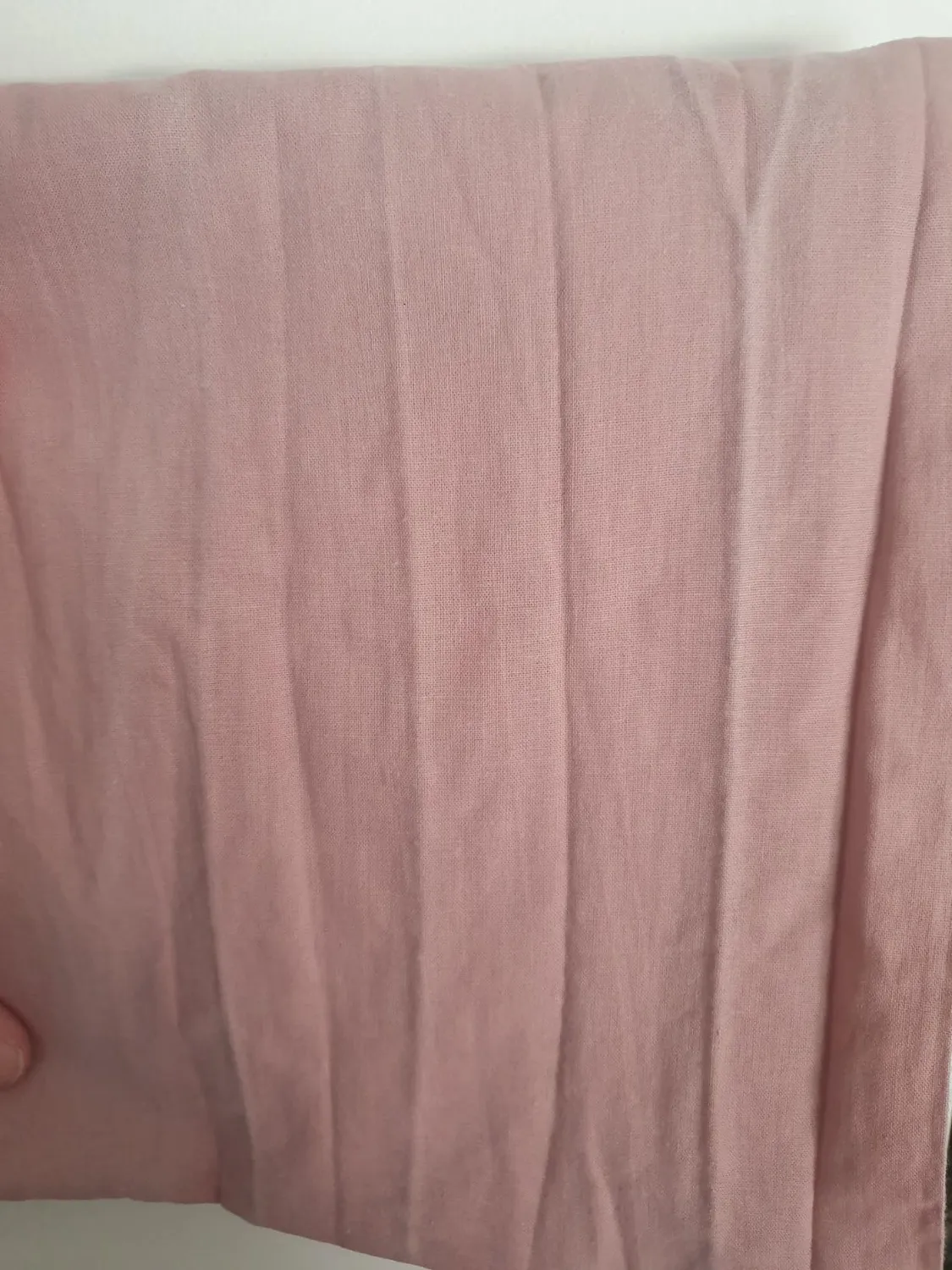 Stof Eden taie de traversin 45x185 cm vieux rose coton