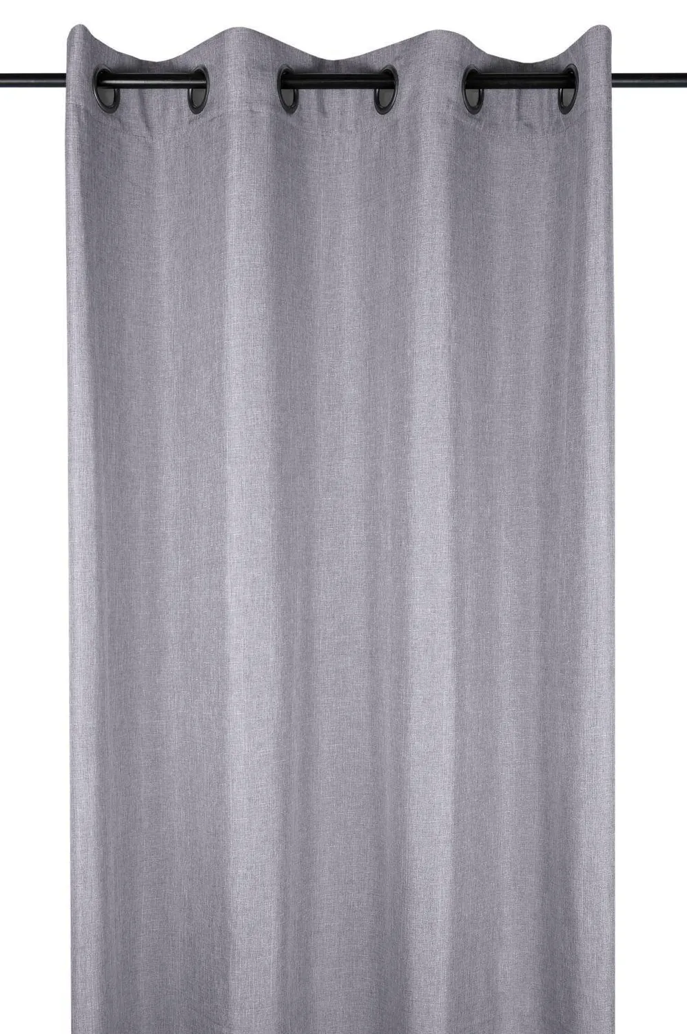 Stof Bea Rideau à Œillets Gris 140x260 cm Polyester
