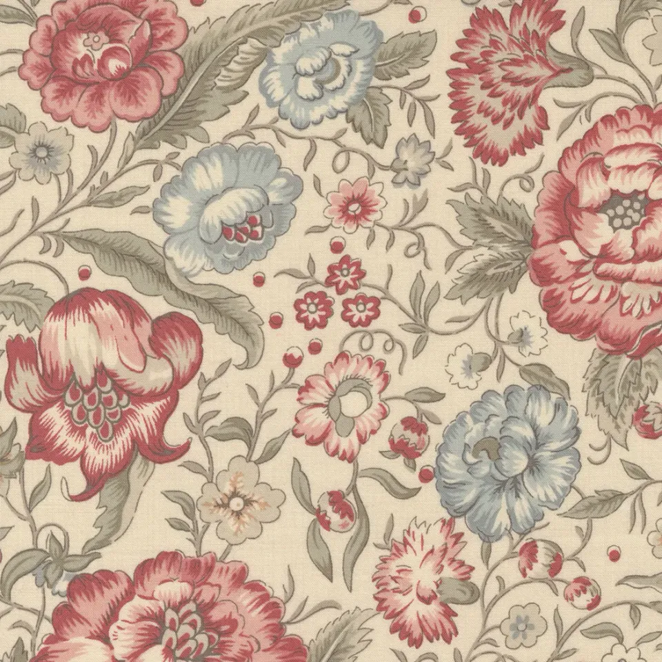 French General La Grande Soiree 13920 16 tissu coton floral