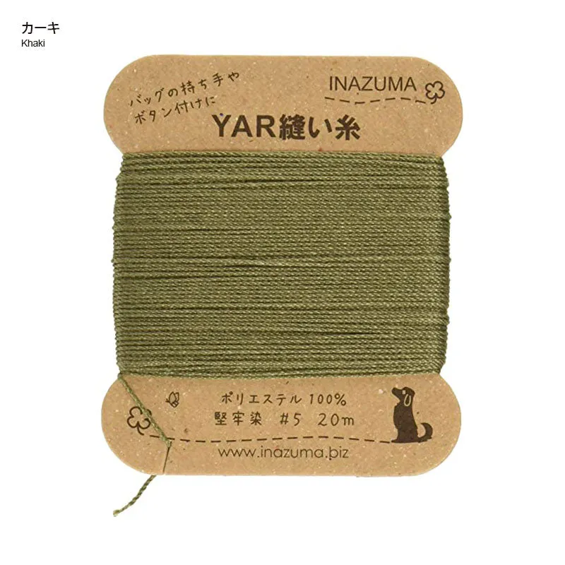 Yoko Saito dm2109 fil à coudre anses noir polyester