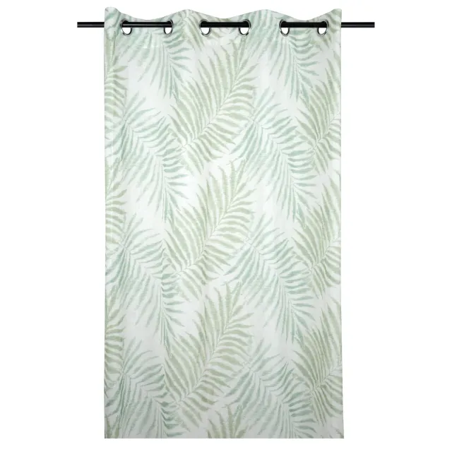 Stof Cynara voile 140x260 vert à oeillets