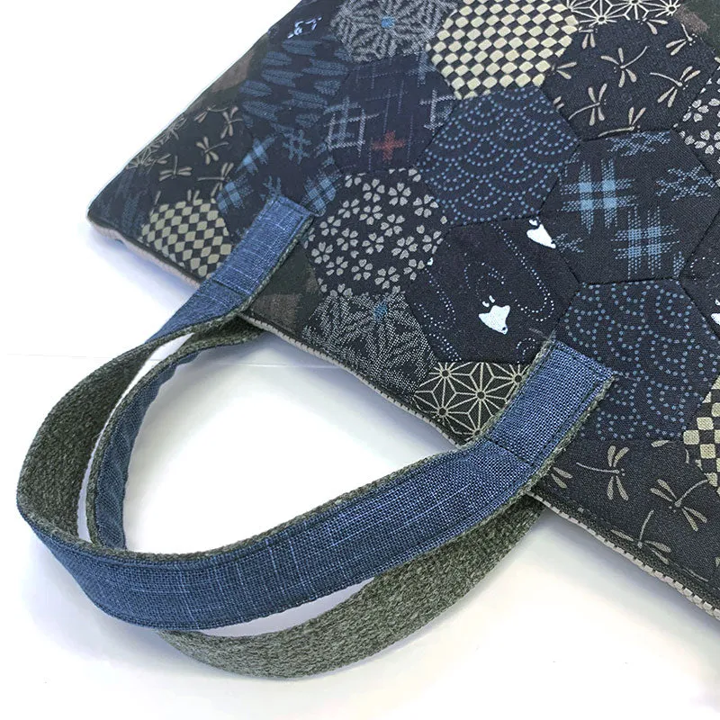 Yoko Saito Big Hexagon Pouch kit pochette 30,5 cm