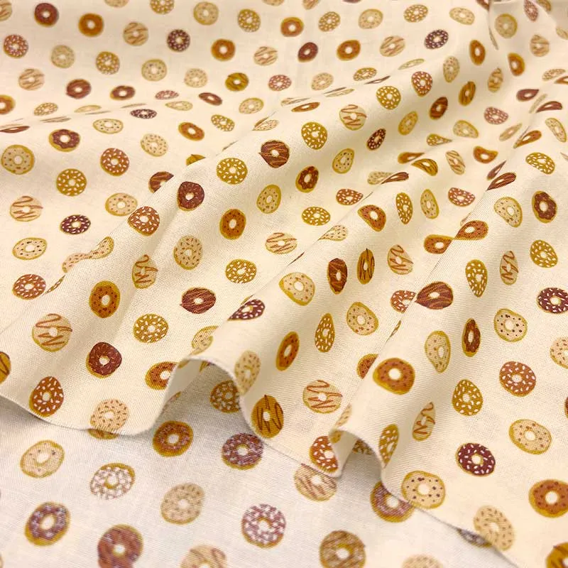 Yoko Saito 2026-03-A02 coupon coton donuts 45x35 cm