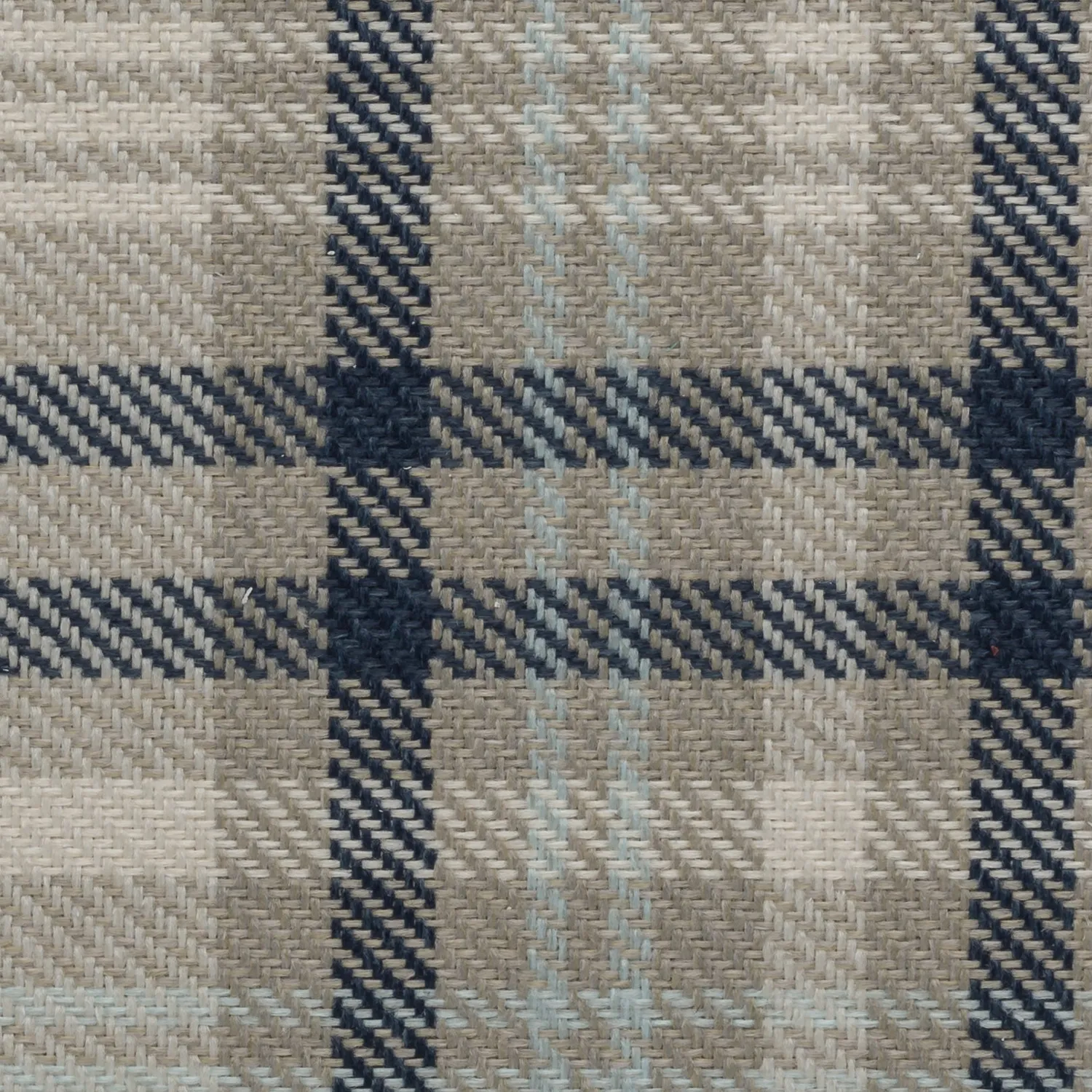 Elastron Scotland tissu jacquard carreaux beige