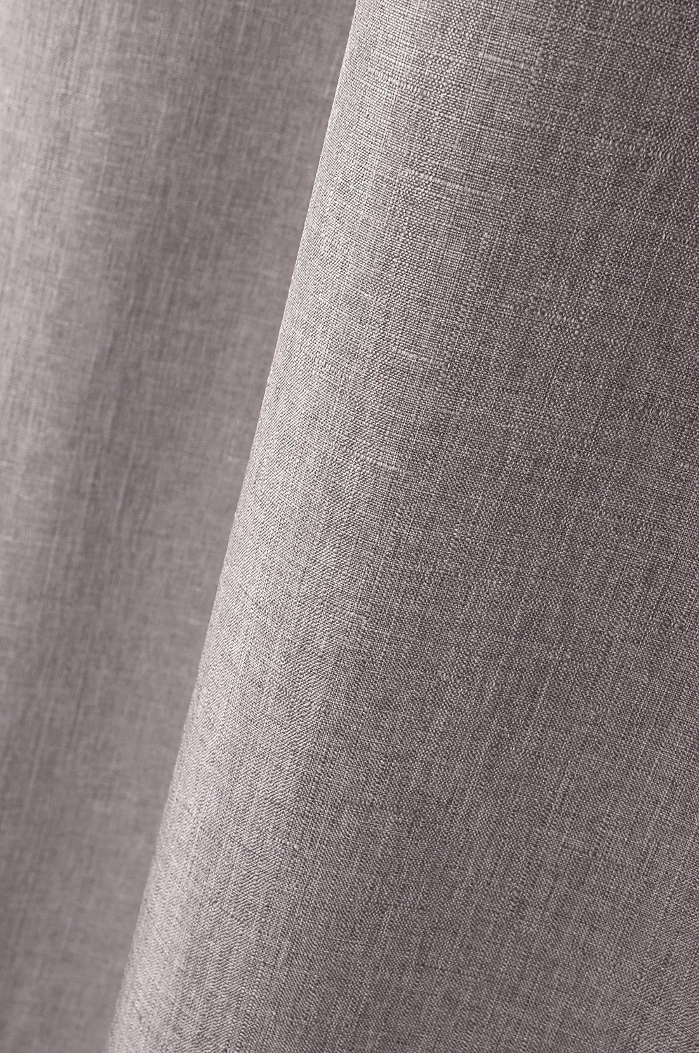 STOF Bea rideau à œillets taupe 140x260 cm polyester