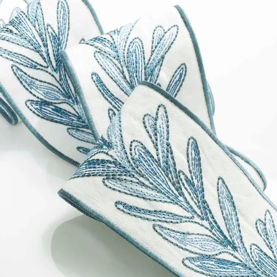 French General Lachapelle Azure galon brodé 8,26 cm