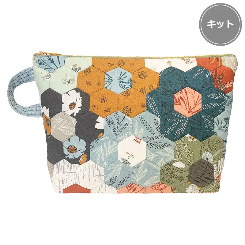 Yoko Saito Big Hexagon Pouch kit trousse hexagonale USA
