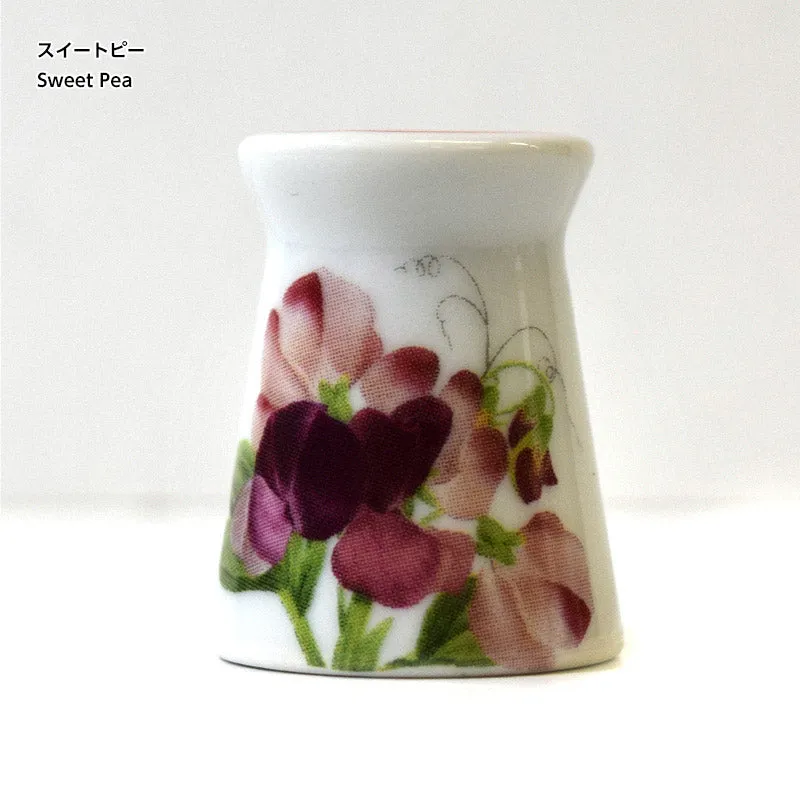 Yoko Saito dé porcelaine Arita fleur quilting taille unique