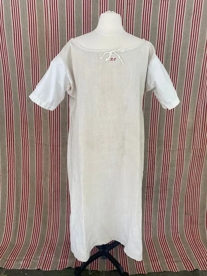 French General Chemise N°1 chemise ancienne chanvre coton RE