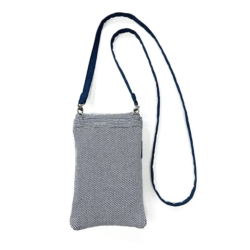 Yoko Saito My Precious Bag Sacoche kit couture bleu marine