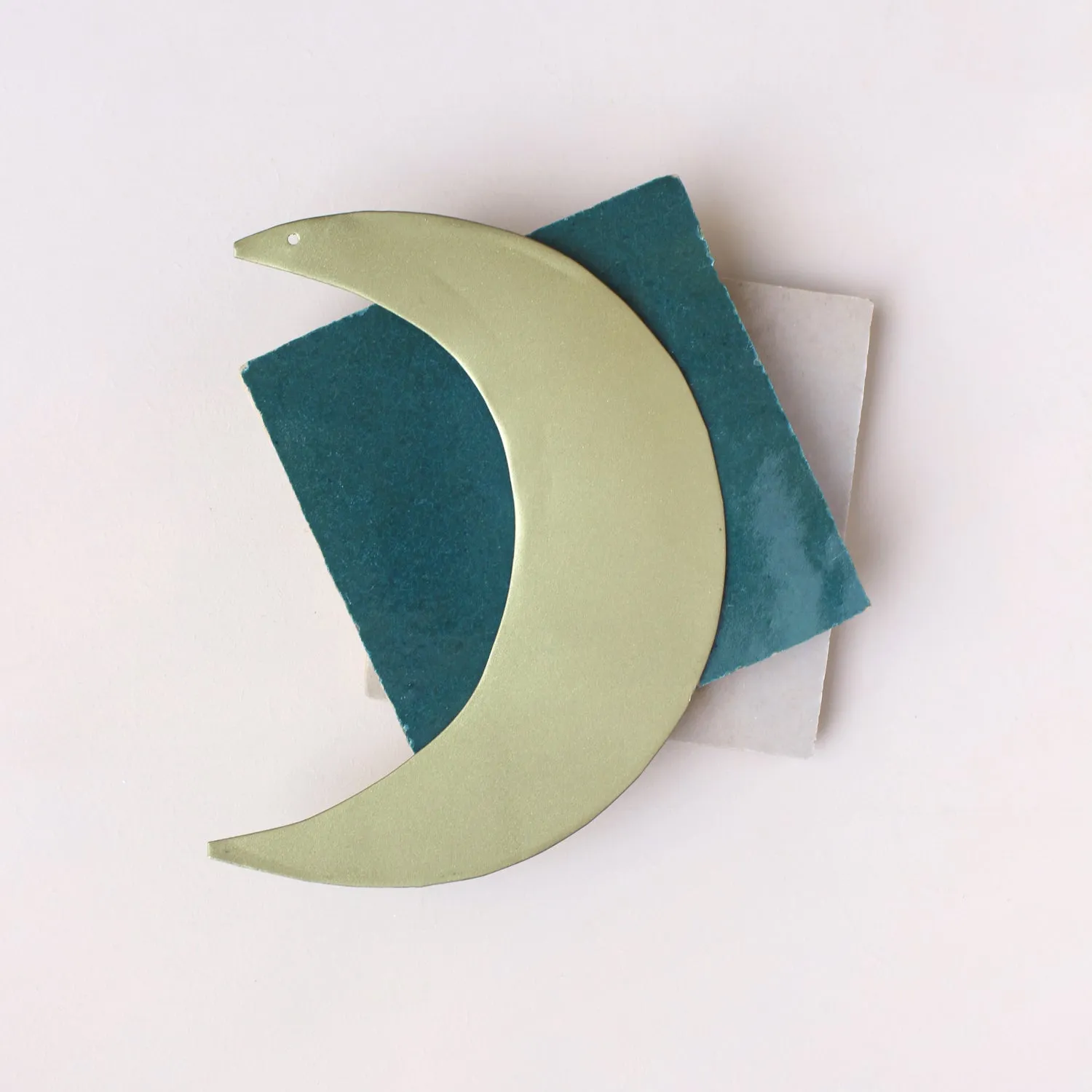La Maison Naïve Céleste déco murale dorée lune étoiles