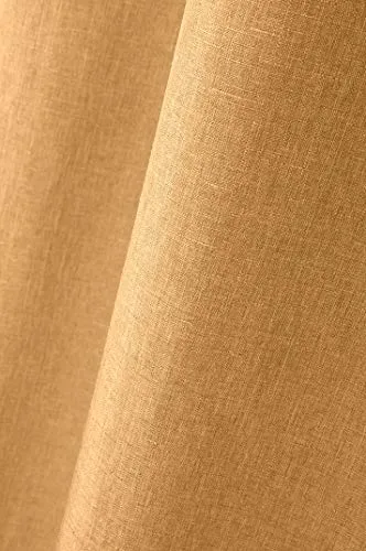 STOF Bea rideau 140x260 cm camel 1 panneau polyester