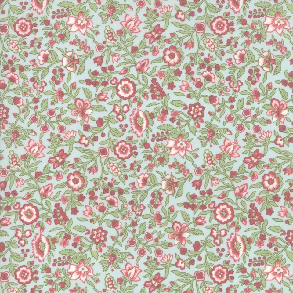 French General Tres Jolie 13876 20LW tissu lawn Sea Mist