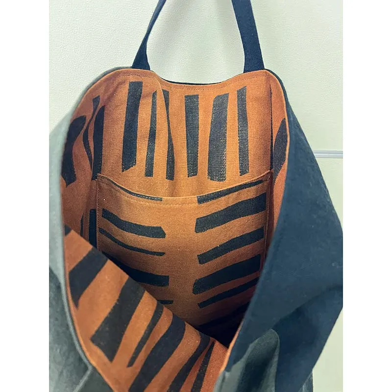Yoko Saito My 15 Tote A kit sac gris
