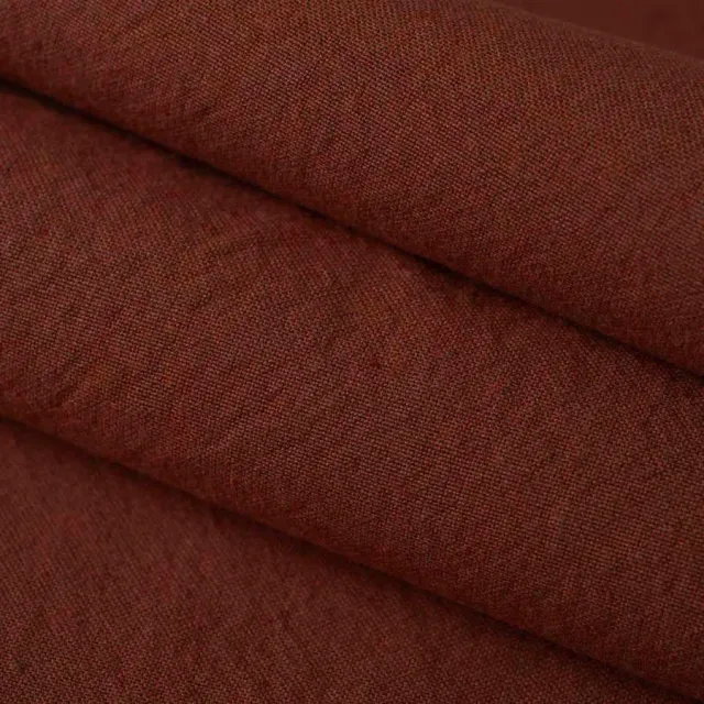 French General Jardin Delmore Rouge tissu ameublement coton