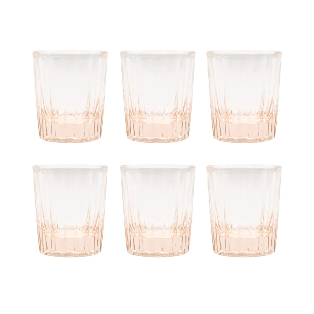 La Maison Naïve verre rose verre recyclé petit modèle vintage