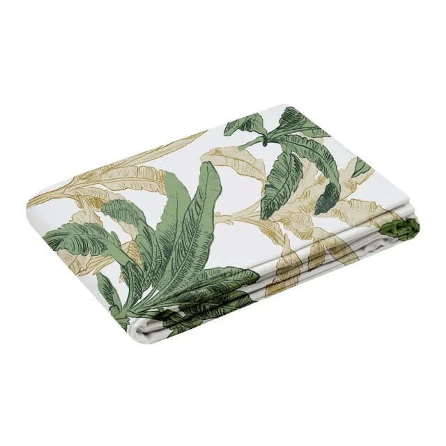 STOF Arama housse 260x240 cm verte percale de coton