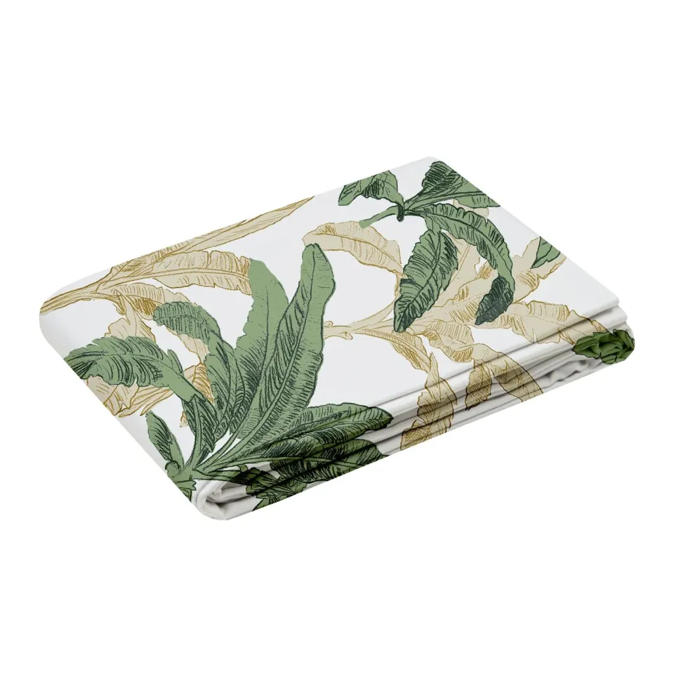 STOF Arama housse 260x240 cm verte percale de coton