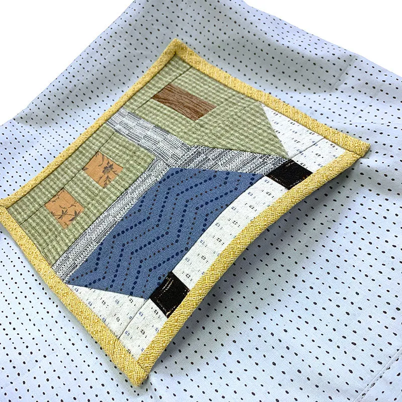 Yoko Saito School House kit sac patchwork sans livret