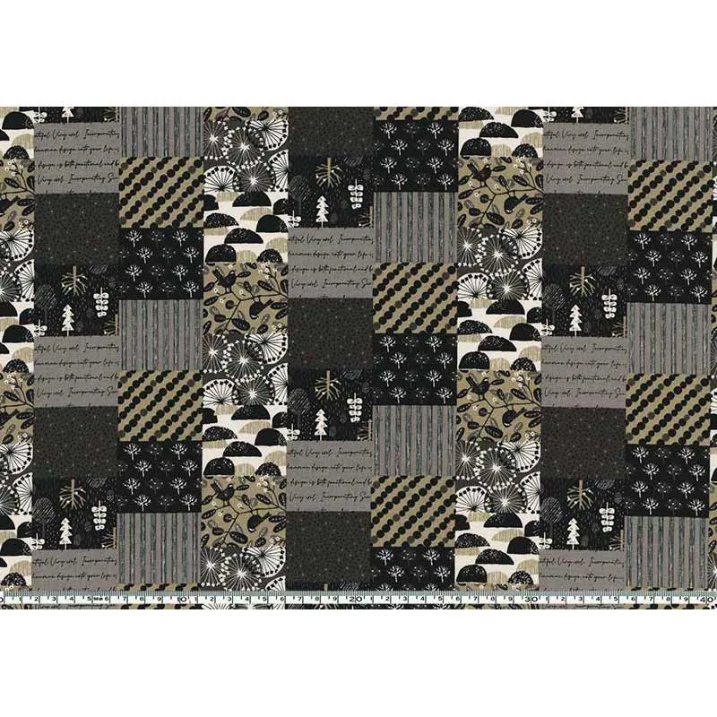 Yoko Saito 2026-01-A06 tissu coton au mètre monotone