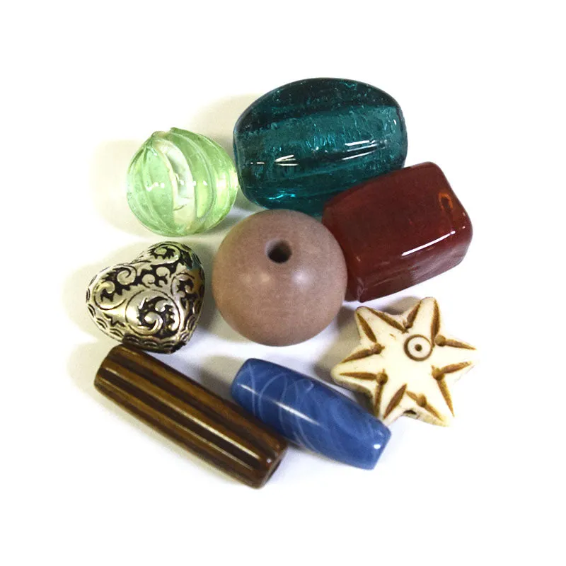 Yoko Saito Quilt Party lot 8 perles breloques fantaisie